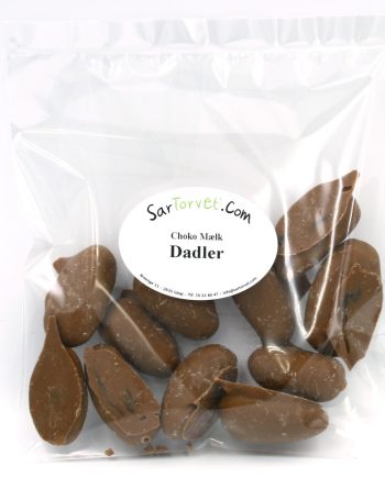 Chokolade-dadler med mælk 125 g - Nyd en lækker snack!