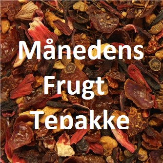 Månedens frugt tepakke fra Nøddebutikken - 100 DKK