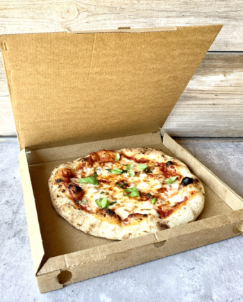 Bionedbrydelige pizzaæsker, 10 stk - 32x32 cm