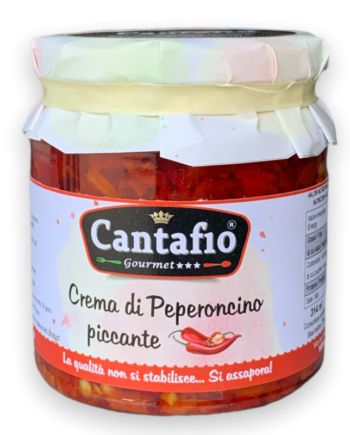 Cantafio Stærk Peberfrugtcreme, 280 gram - Udsalg!