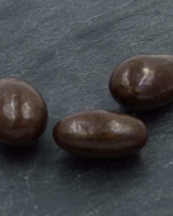 Mørke chokoladeovertrukne mandler 250 g - Godbidder!