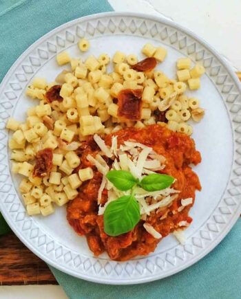 Ragout al Paccantino med Ditalini - Lækre måltider til 124 DKK