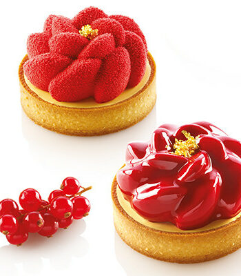 Silikomart Tarte Ring Fleur Ø80mm - Udsalg!
