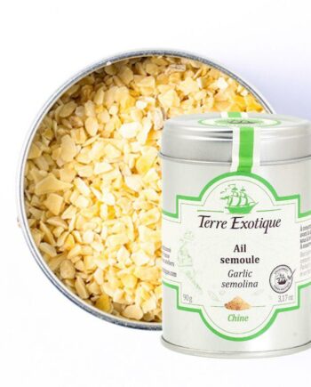 Semolina Hvidløg, 90g - Tørret Hvidløg til Salater