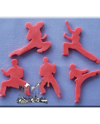 Bogstaver Silikoneforme - Karate Silhuetter 71,40 DKK