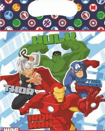 Avengers godteposer, 6 stk - Fantastisk tilbud!