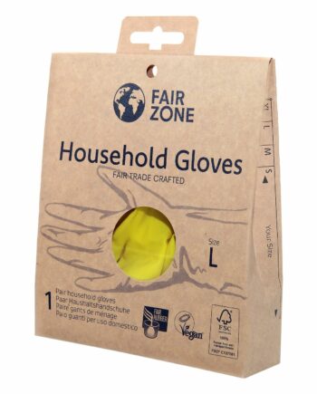 Fair Zone - Bionedbrydelige Gummihandsker til Rengøring