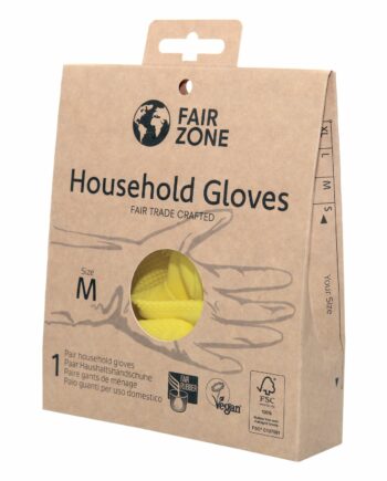 Fair Zone - Gummihandsker str. M
