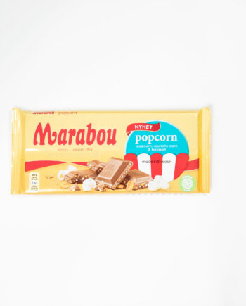 Marabou Popcorn - Lækker chokolade-snack til 32,00 DKK