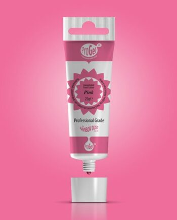 Rainbow Dust ProGel - Pink til kagedekoration