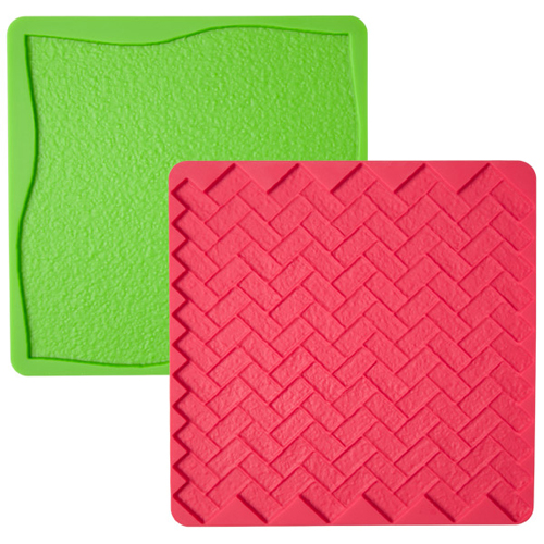 Wilton Silikone Tekstur Mat - Græs/Mursten 53,40 DKK