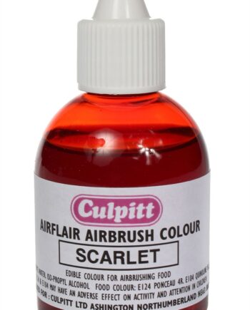 Culpitt Airbrush Farve - Scarlet 60 ml. på Udsalg