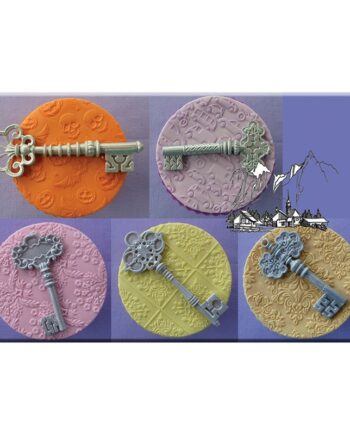 Alphabet Moulds - Nøgler 5 forskellige