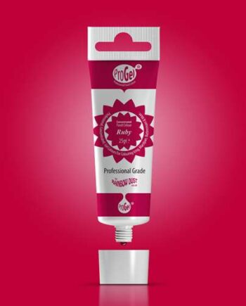 Rainbow Dust ProGel - Ruby til Kagedekoration 17.97 DKK