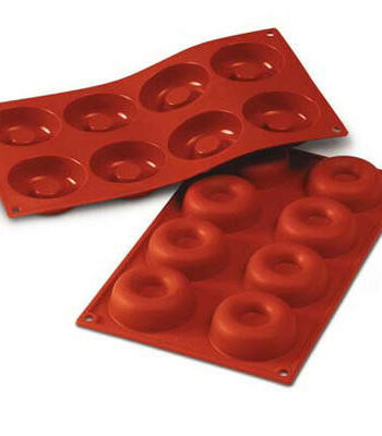 Silikomart SF011 Medium Savarin - Donut Form til Bagning