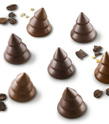 Silikon bageform - CHOCO TREE juletræ til bagning