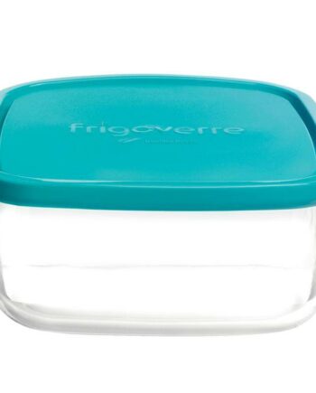 Hormonvenlig Glas Skål - Blå Låg til Mealprepping