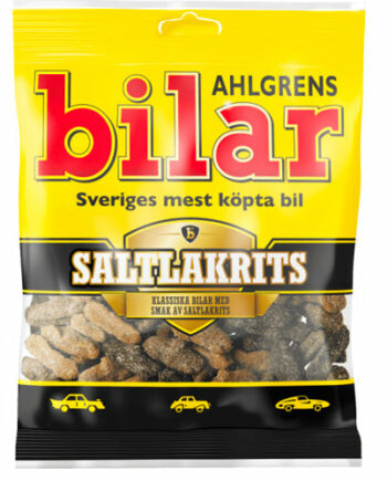 Ahlgrens Bilar Saltlakrids - Lækkert Slik til Fredag!