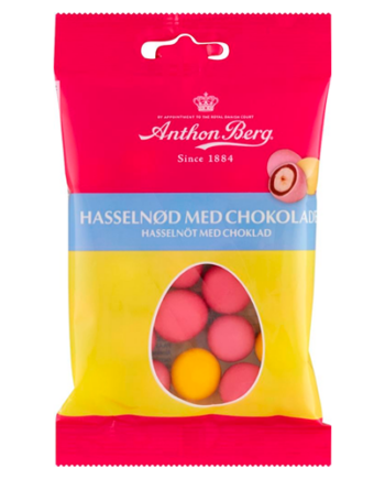 Anthon Berg Hasselnød Chokoladeæg - Sliktilbud!