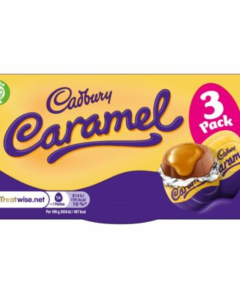 Cadbury Caramel Æg 3 Pakke - Lækre Chokoladeæg