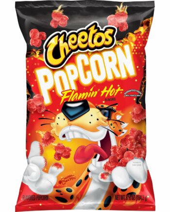 Cheetos Flamin' Hot Popcorn - Stor Pose Snacktilbud!