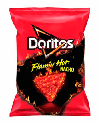 Doritos Flamin' Hot Big Bag - Krydret Tortillachips