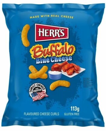 Herr's Buffalo Blue Cheese Curls - Medium Bag - Chips & snacks - SlikWorld