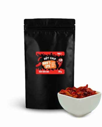 Hot Chip Bird's Eye Tørrede Chili Pods - Stærk Snack!