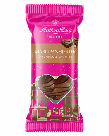 Anthon Berg Nougat Marcipanhjerter - Lækkert Juleslik
