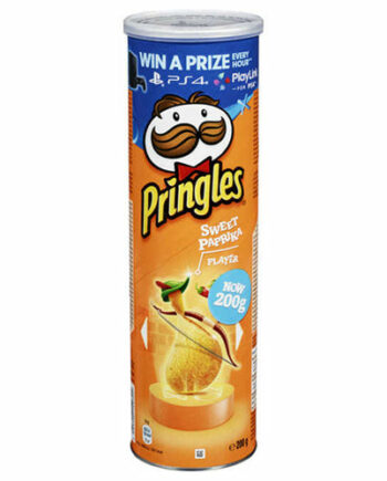 Pringles Paprika - Lækre chips fra SlikWorld