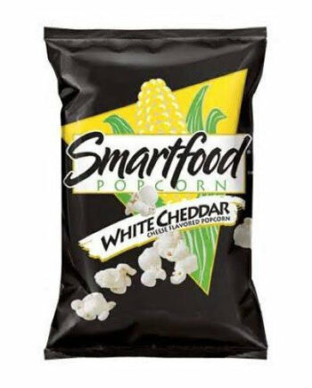 Smartfood Popcorn med Hvid Cheddar - Chips & Snacks