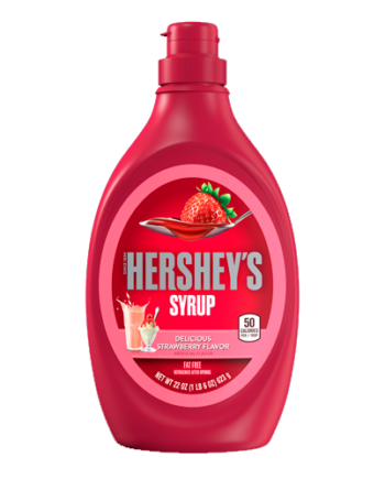 Hershey's Jordbær Sirup - Perfekt til Desserter - SlikWorld