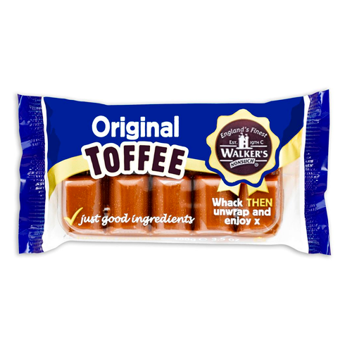 Hvis For en dagstur Ja Walkers Nonsuch Original Toffee Bars - Slik - SlikWorld » 19.95