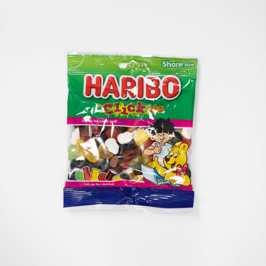 Haribo Click Mix 120g - Lækre slikstænger til forkælelse