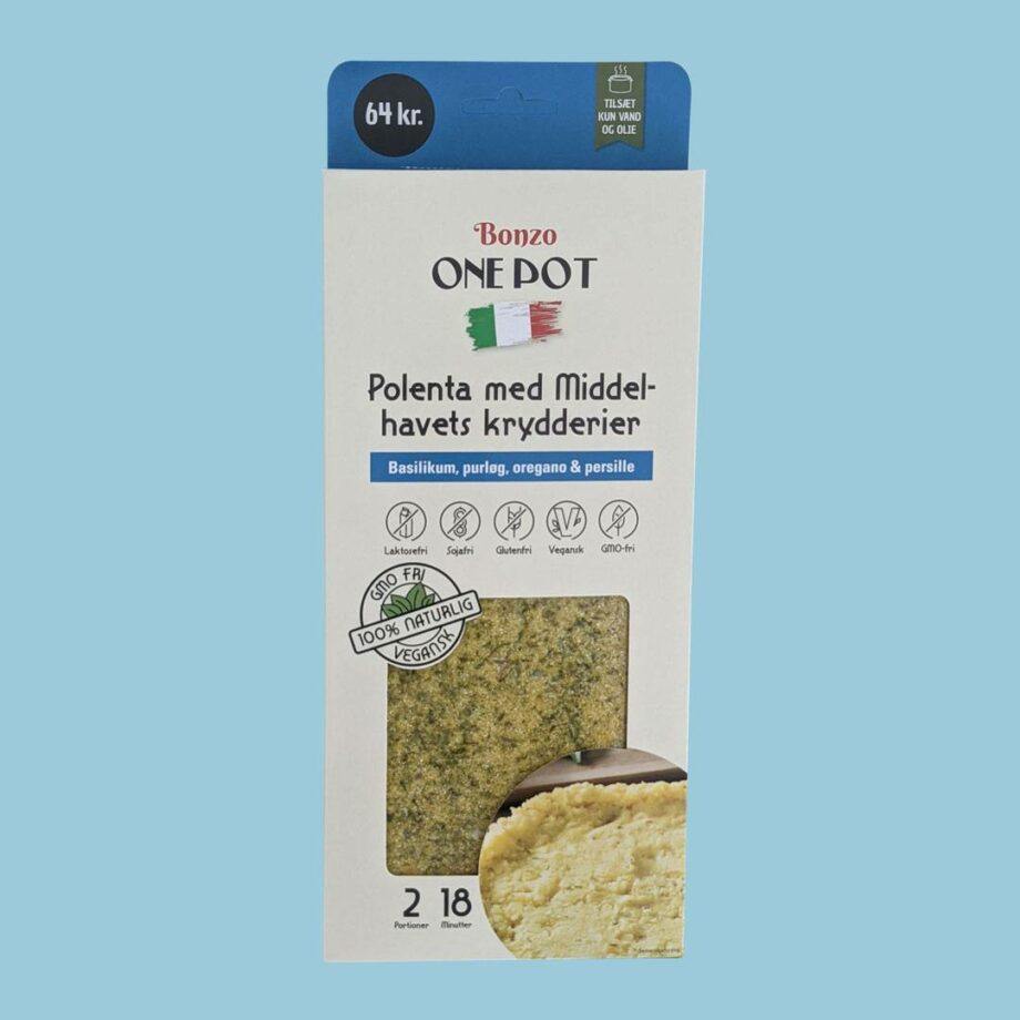 Middelhavskrydret Polenta - One Pot Måltid 64,00 DKK