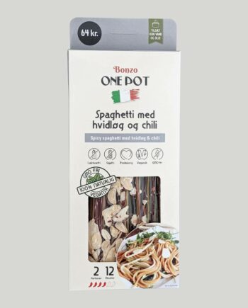 Spaghetti med hvidløg og chili - One Pot Ret til 64 DKK
