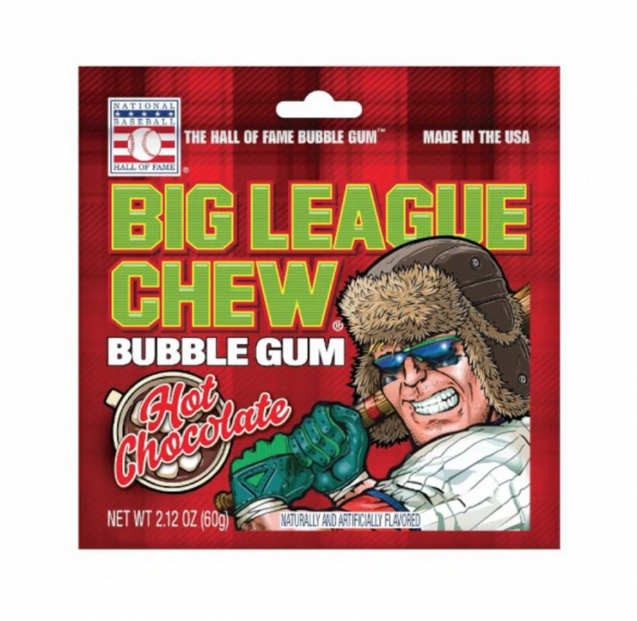 Big League Chew Varm Chokolade - Julegodter fra SlikWorld