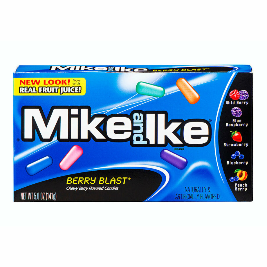 Mike And Ike - Berry Blast - Frugtslik - Sliktilbud!