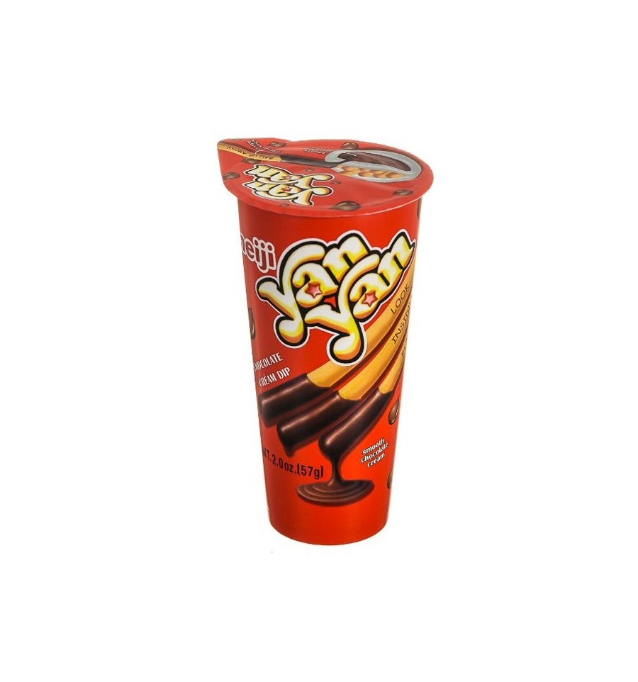 Meiji Chocolate Yan Yan - Kiks med Chokolade Dip - SlikWorld