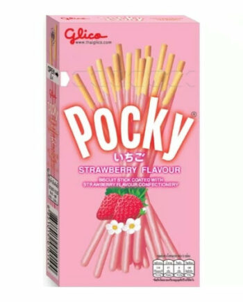 Pocky Jordbær - Lækre Kiksestænger fra SlikWorld