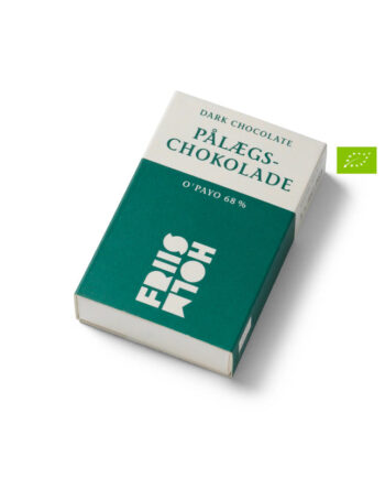 Friis Holm - Pålægschokolade, O'Payo 68% mørk chokolade