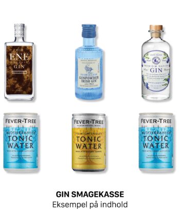 Kun Det Bedste - Smagekasse med 3 x gin