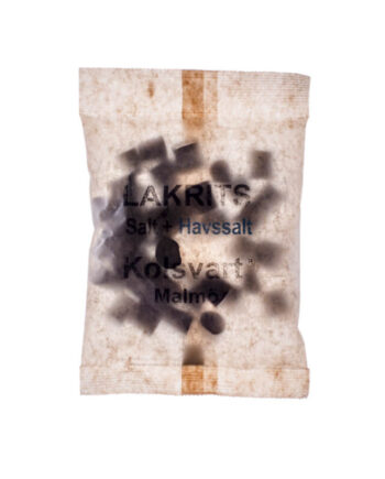 Kolsvart - saltlakrids med havsalt