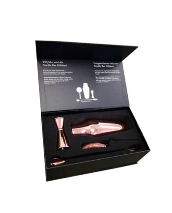 Nordic Bar - Cocktail sæt i kobber - giftbox