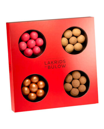 Bülow Lakrids - Winter Selection Box, rød