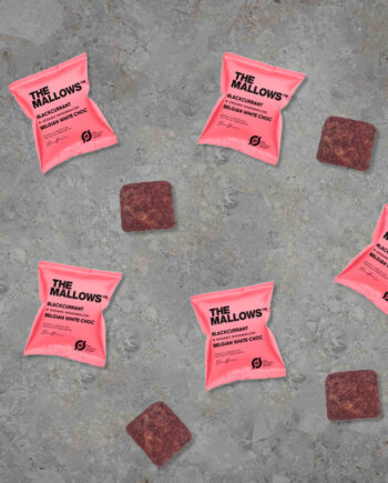 The Mallows - Blackcurrant Skumfidus Flowpack (50 stk)