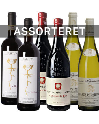Kun Det Bedste - 6 assorterede luksus vine