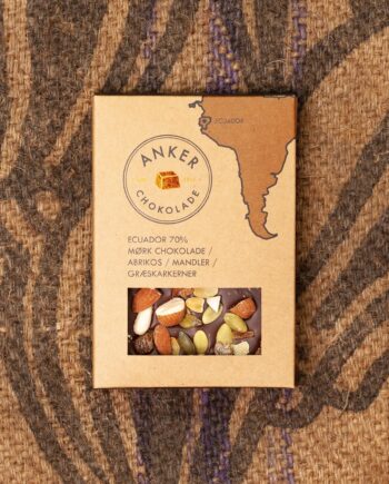 Chokoladeplade,  Ecuador 70% mørk chokolade