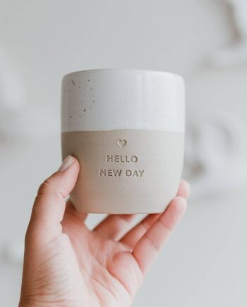 HELLO NEW DAY | Kaffekrus | 320 ml.