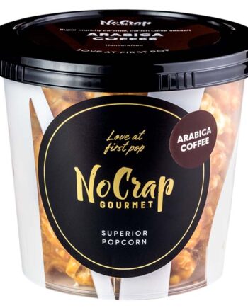 Popcorn med Arabica kaffe, No Crap